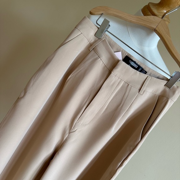 Misguided Women’s Tailored Wide Leg Trousers - Picture 2 of 7